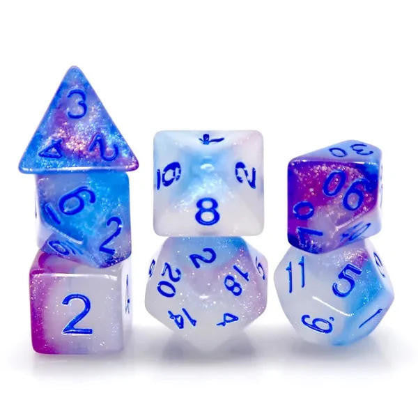 Foam Brain Games Glow In The Dark - Glowing Memory RPG Dice Set